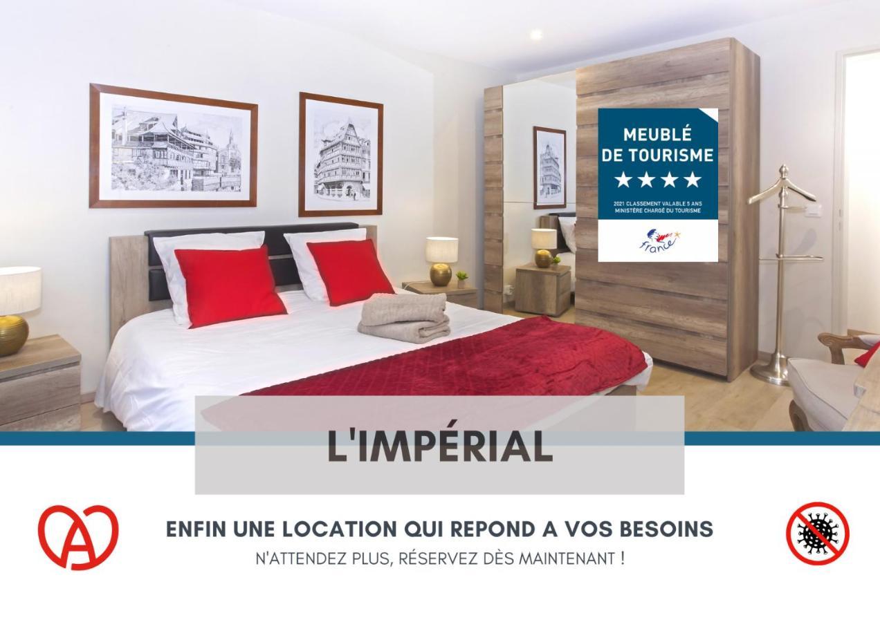 L'IMPERIAL - Centre Ville - Parking - Fibre THD - 5 Pers Saverne Extérieur photo